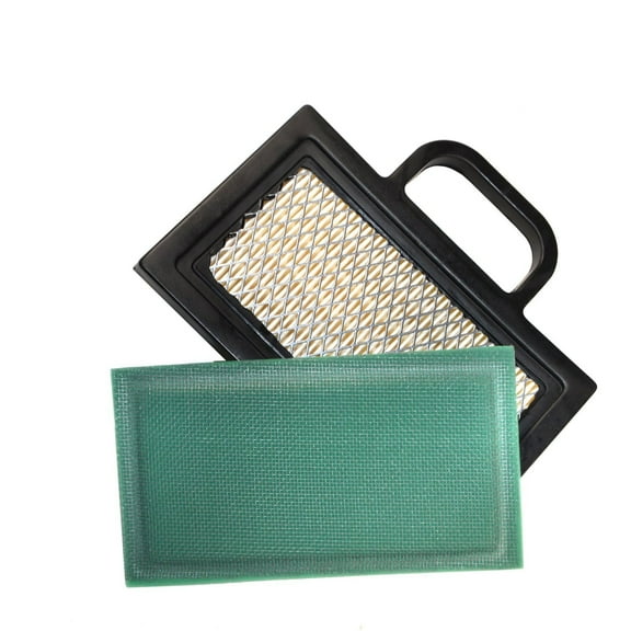 HQRP Air Filter Cartridge w/ Pre-cleaner for Murray 461004X92 465306X8 Garden Tractors w/ B&S Intek V-Twin Engines, 499486S 273638S