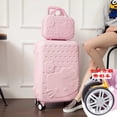 thumbnail image 1 of Sanrio-Equipaje de Hello Kitty para mujer, Maleta de viaje de Anime Kawaii de 20 pulgadas y 24 pulgadas, con ruedas universales, regalos bonitos, 1 of 4