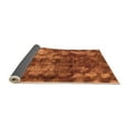 thumbnail image 2 of Ahgly Company Indoor Rectangle Abstract Orange Modern Area Rugs, 7' x 10', 2 of 4