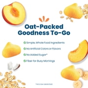 Amara Organic Breakfast Oat Melts Peach Baby Snack, No Added Sugar, Stage 2, 7g