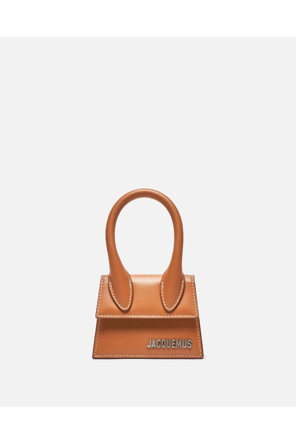 Pre-Owned Jacquemus Le Chiquito Mini Leather Brown Leather Handbag