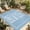 White Blue, variant on Blue Outdoor Rug for Patio/Deck/Porch, Non-Slip Large Area Rug 4 x 6 Ft, Mountain Forest Tree Life Is Better at The Lake Indoor Outdoor Rugs Washable Area Rugs, Reversible Camping Rug Carpet Runner