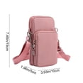 thumbnail image 4 of WRKEKC Clearance Polyester Crossbody Chest Bag, Versatile Shoulder Backpack for Daily Commute, Lightweight Design with Multiple Storage Compartments, Ergonomic Carrying Options, 4 of 9