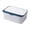 Blue, variant on HJJLRH Wipes Dispenser, Wipe Holder for Baby & Adult, Seposeve Refillable Baby Wipe Container, Keeps Wipes Clean, Non-Slip, Easy Pull Wipes Pouch Case