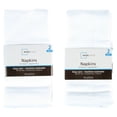 thumbnail image 2 of Mainstays Solid Fabric Napkin, Arctic White, Set of 12, 2 of 7