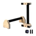 thumbnail image 2 of S SERENABLE 2Pcs Bar Stands Handstands Sturdy Portable Anti Slip Home Workout Equipment for 30cm, 2 of 9