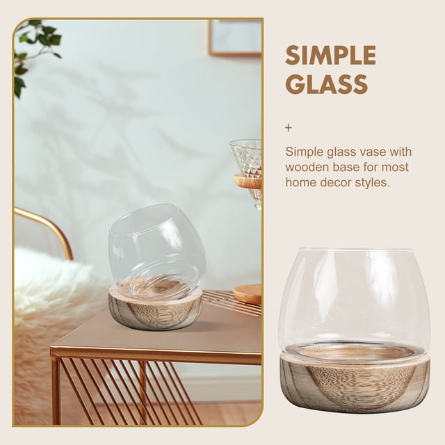 EXHUMKY Fish Specimen Container Micro Landscape Bottle Japanese Style Home Decoration 1 Piece