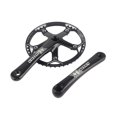 thumbnail image 1 of Meijun Bike Crankset 170mm Bicycle Chainwheel Chain Ring Set 45T 47T (black 45T), 1 of 4