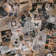 thumbnail image 3 of 400pcs Scrapbooking Supplies Journaling Vintage Adhesive Scrapbook Washi Stickers For Album Art Craft, 3 of 4