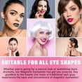 thumbnail image 3 of Magnetic Eyelashes, Magnetic False Eyelashes without Eyeliner, Reusable Dual Magnetic Fake Eyelashes with Applicator, Natural Look, for Women Makeup, 3 of 8