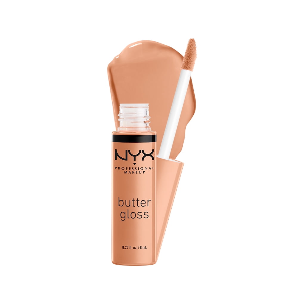 NYX Professional Makeup Butter Gloss, nonsticky Lip Gloss, Fortune Cookie, 0.27 Oz Walmart