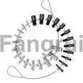 thumbnail image 3 of For Thread Tester Bolt Nut Screw Checker 26 Male Female Size Gauge, 3 of 3