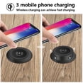 thumbnail image 4 of 10W Fast Wireless Charger Pop-Up Desktop Embedded Fast Wireless Charger with USB Port Universal for Smartphone, 4 of 8