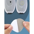 thumbnail image 5 of Urbanw 3Pair Shoe Heel Repair, Shoe Toe Hole Area Repair Patch, Sports Shoe Mesh Upper Repair Sticker, 3 Size Adhesive Inside Shoe Heel Patch Pad for Sneaker Holes Black 6Pcs, 5 of 5