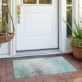 thumbnail image 6 of Addison Rugs Chantille Indoor/Outdoor Transitional Modern Seafoam Washable Rectangle Rug, 1'8" x 2'6", 6 of 6