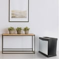 AIRCARE HD1409 ConsoleStyle Evaporative Humidifier, Brushed Nickel, Up
