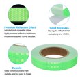 thumbnail image 5 of Uxcell 1 Roll Reflective Tape Waterproof Reflective Tape Warning Safety Tape Reflector for Trucks Cars Green 1 inch x 82ft, 5 of 7