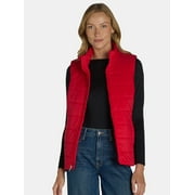 Time and Tru Women's and Women's Plus Puffer Vest, Sizes XS-3X