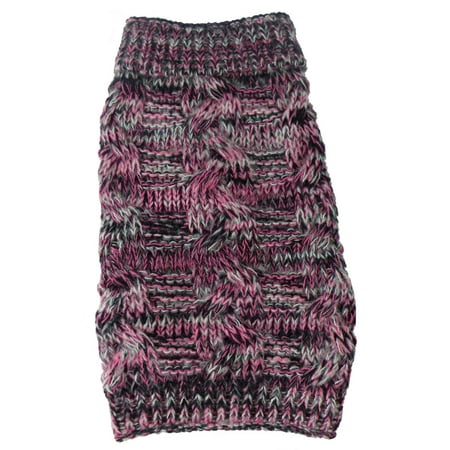 UPC: 0858342021807 | Pet Life ® Royal Bark Heavy Cable Knitted Designer Fashion Dog Sweater