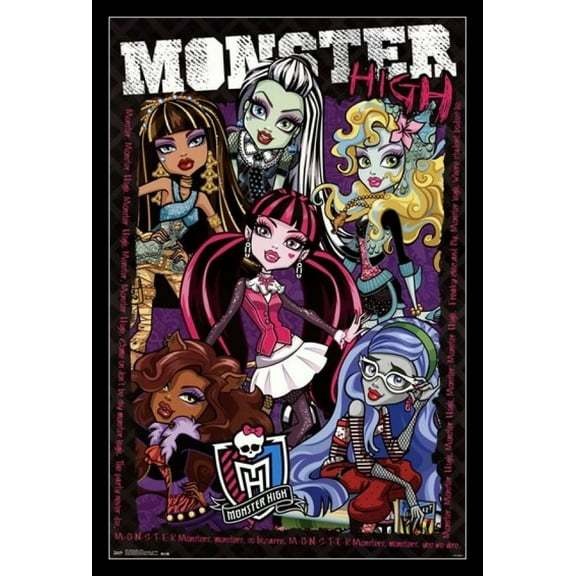 Monster High - Spirit Laminated & Framed Poster Print (24 x 36)