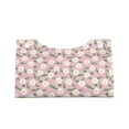 thumbnail image 4 of Naloa Daisies Flowers Print Leather Tissue Box Cover Rectangle | Long Tissue Box Cover | Tissue Box Holder | Tissue Holder for Bathroom, 4 of 9