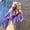 Purple, variant on Dumbbell Key Chain, Workout Keyring, Novelty Weightlifting Purse Charm for Athletes, Gym Bags, Locker Keys