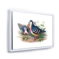 thumbnail image 3 of Designart 'Ancient Birds In The Wild IV' Traditional Framed Canvas Wall Art Print, 3 of 5