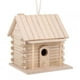 thumbnail image 5 of Pajarera de madera caja de anidación de pájaros de textura suave para pájaros al aire libre jardín bosque Fugacal Otros, 5 of 8