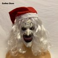thumbnail image 3 of Adultos Niños Terrifier 2 Art El Payaso Cosplay Disfraz Mono Sombrero Máscara Trajes Halloween Carnaval Traje Película De Terror Cosplay, 3 of 5