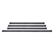 Yakima 55 Inch Lightweight Aluminum HD Crossbar, Black (Set of 2)