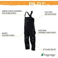 thumbnail image 2 of Frogg Toggs Pilot Series PRYM1 Bib Large Blackout, 2 of 8