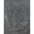 thumbnail image 3 of Bernhard Strigel 12x14 Black Modern Framed Museum Art Print Titled - Pair of Lovers with the Devil and Cupid (1503), 3 of 5