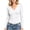 White, variant on Women Shirts Long Sleeve Tops V Neck Lightweight Fashion Undershirts Basics Tops, Slim Fit, Base Layer, Thermal Underwear, Stretchy Fit, Casual Wear