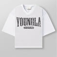 thumbnail image 5 of YOUNGLA American Style Oversized T-Shirt Men's Sports Fitness Quick-Dry Breathable Large Mesh Print Short Sleeve Top, 5 of 10