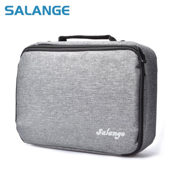 Salange Universal Handle Portable Projector Bag, Shock-Absorbing Protective Storage Case, Carrying Organizer