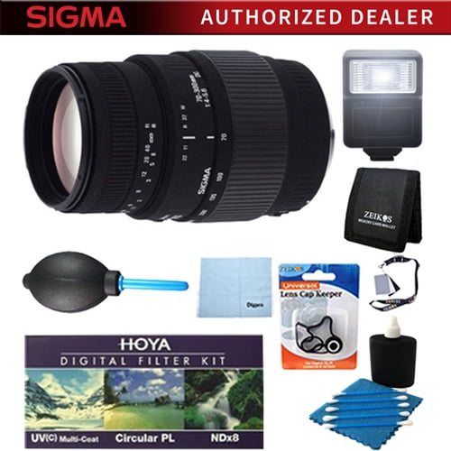 Sigma 70 300mm F 4 5 6 Dg Macro Telephoto Zoom Lens For Canon Slr Cameras Includes Bonus Xit Bounce Zoom Slave Flash Enhance Photos Colors And Saturation And More Walmart Com Walmart Com