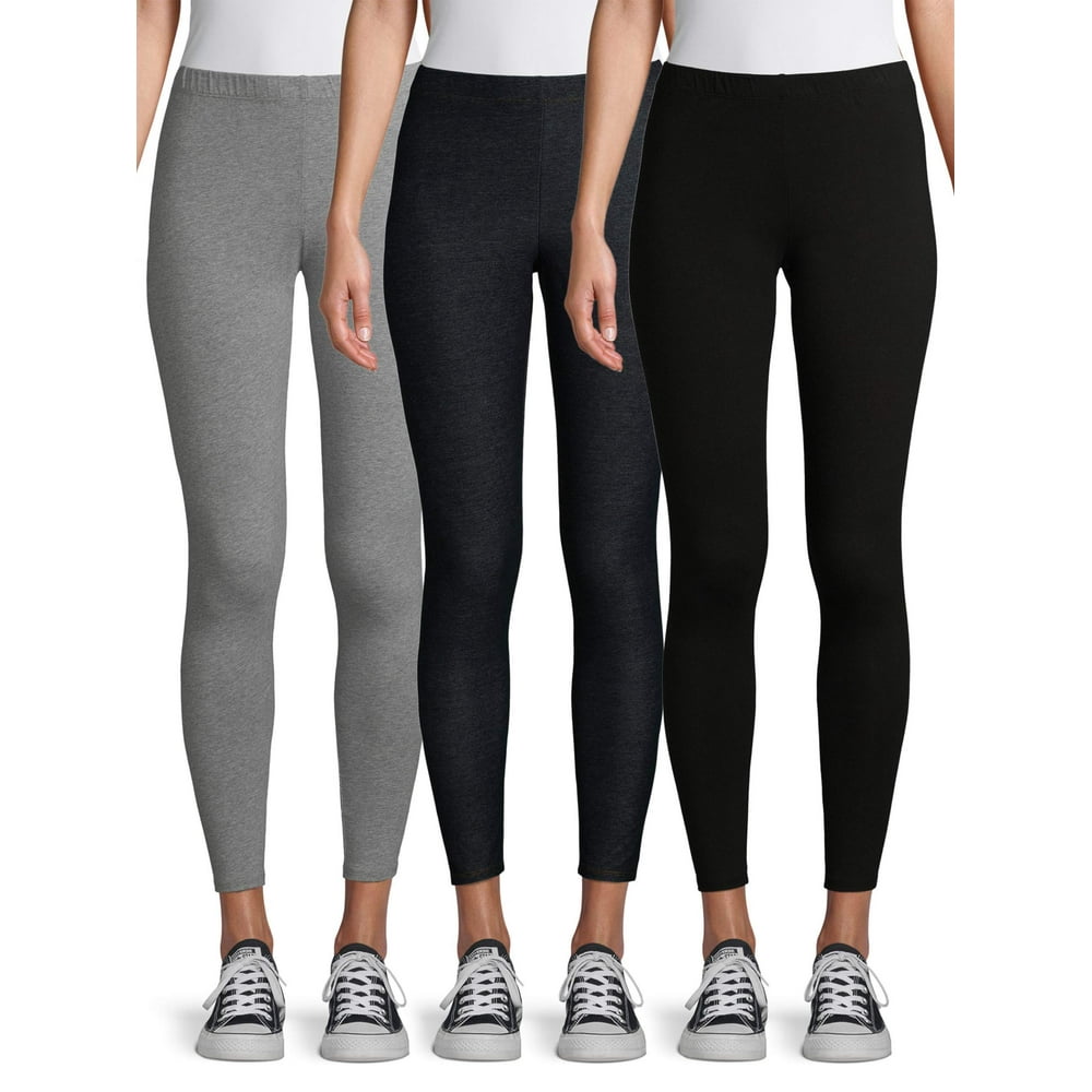 No Boundaries No Boundaries Juniors’ Ankle Leggings, 3Pack Walmart