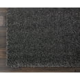 thumbnail image 5 of Nourison Malibu Shag Solid Shag Dark Grey 7'10" x 9'10" Area Rug, (8' x 10'), 5 of 9