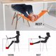 thumbnail image 2 of Portable Foot Hammock Lazy Casual Desk Rest Foot Put Feet Swing Footrest Outdoor Rest Office Tables Leisure Home Garden Camping My Lux Decor Round, 2 of 16