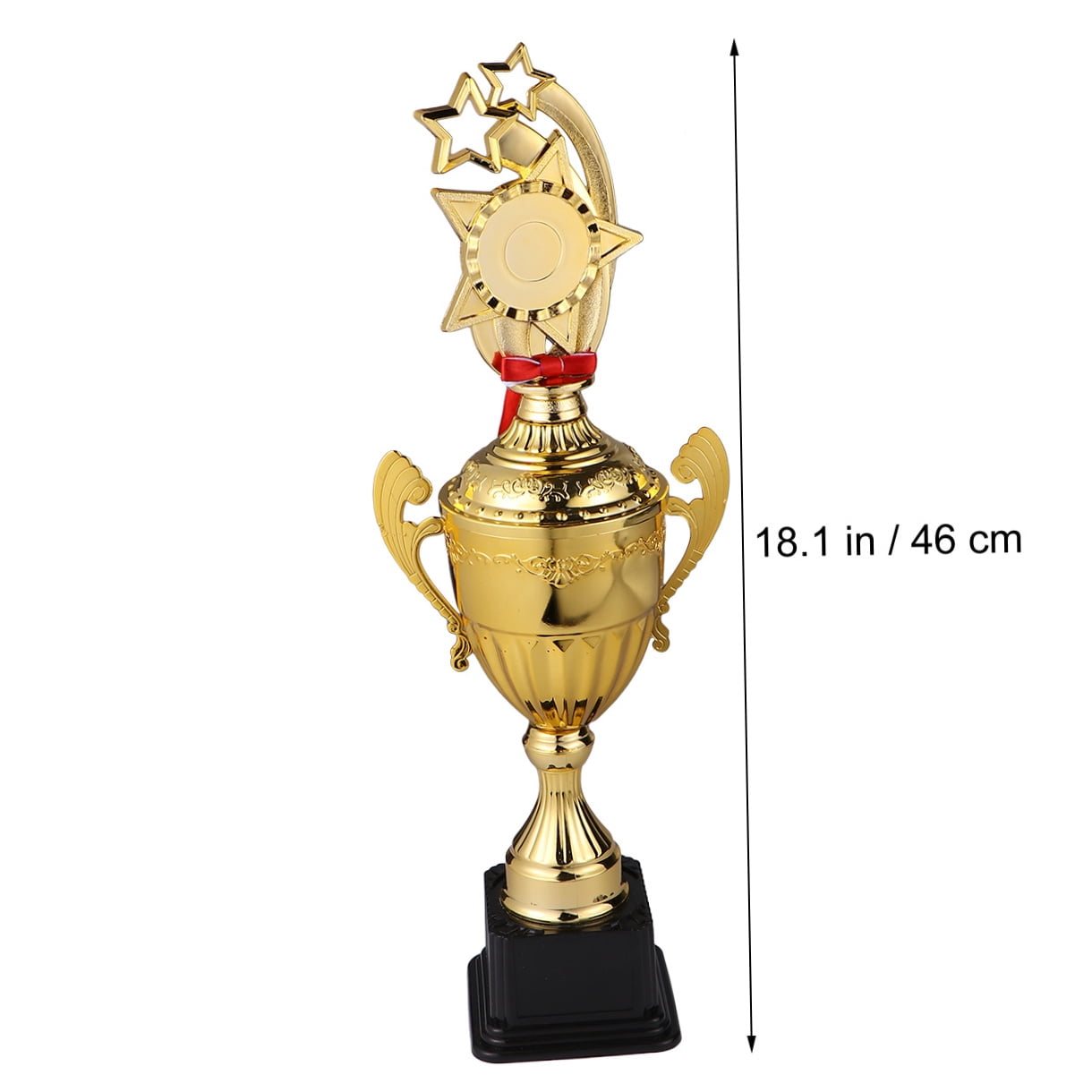 FOMIYES Golden Winner Star Trophy Premium Metal Award for Achievement Recognition 1 Piece