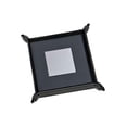 thumbnail image 2 of CGI 5 Piece Black Coaster Set, 3 1/2", Square, 2 of 2