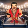 thumbnail image 3 of Bleacher Creatures WWE Razor Ramon 24" Bleacher Buddy, 3 of 4