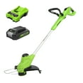 thumbnail image 1 of Greenworks 24V 12-Inch Cordless String Trimmer & Edger, 2.0 Ah USB Battery and Charger Included  [125+ Compatible Tools], 1 of 9
