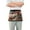 American Worker and Flag, variant on Server Apron with 3 Pockets Waterproof Waitress Waist Short Apron for Man Woman Us Flag and Elephant 12 Inches