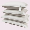 thumbnail image 5 of Sheetsnthings Down Pillow (Soft) King Size White Down Pillows, 100% Cotton Shell with 500-Thread-Count, 750-Fill-Power, 39-Ounces of Filling (Pack of 2), 5 of 6