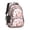 Princess and Castle, variant on Princess and Unicorn Pink Pattern Backpack for School, Cute School Bag with Adjustable Shoulder Straps and Padded Back, 16.9"x12.6"x5.9"