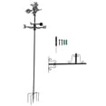 thumbnail image 3 of Wind Vane, Unique Shape Weather Vane Durable  For Outdoor Decoration For Courtyard Wizard, 3 of 8