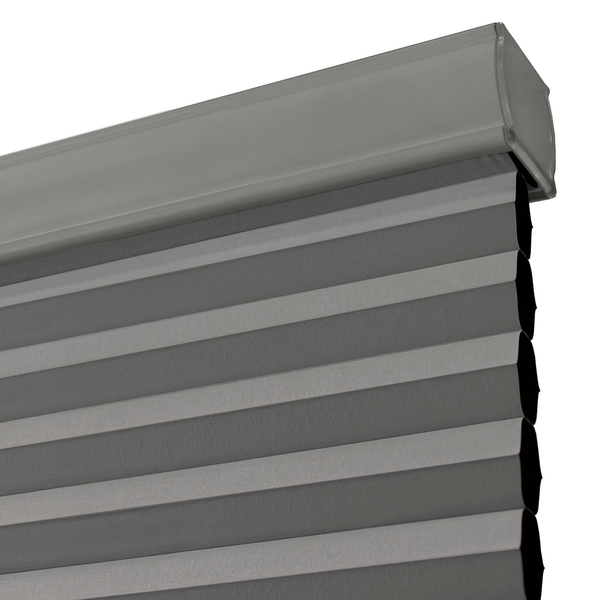 POSH 2 Cordless Cellular Shade,Blackout, 28" x 64", Gray