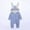 Blue, variant on Dadaria Baby Boys Girls Clothes Newborn Winter 0-18Months Infant Cartoon Rabbit Ears Hooded Romper Jumpsuit Outfits Pink 3-6Months,Toddler