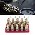 thumbnail image 4 of Watch Mainspring Winder, Easy Operation 14PCS Watch Winding Tool Lightweight With Base For Maintenance Shop, 4 of 8